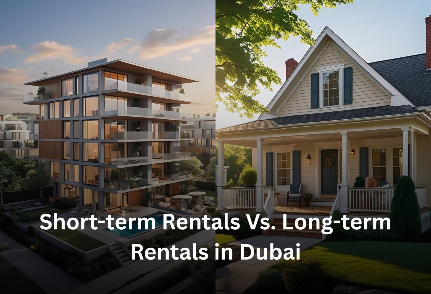 short-term vs long-term rental in dubai
