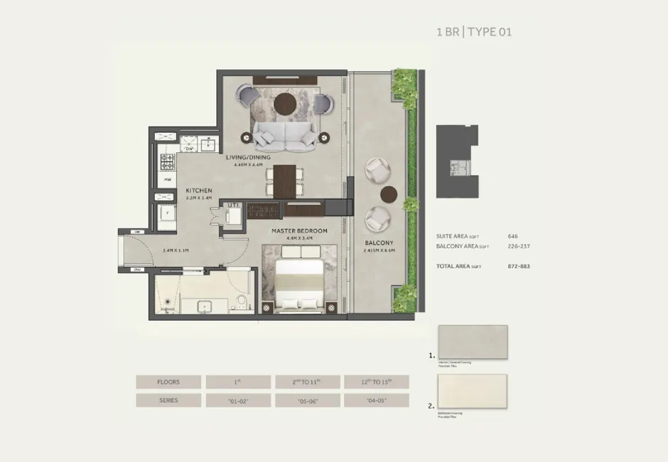4 Bed Layout