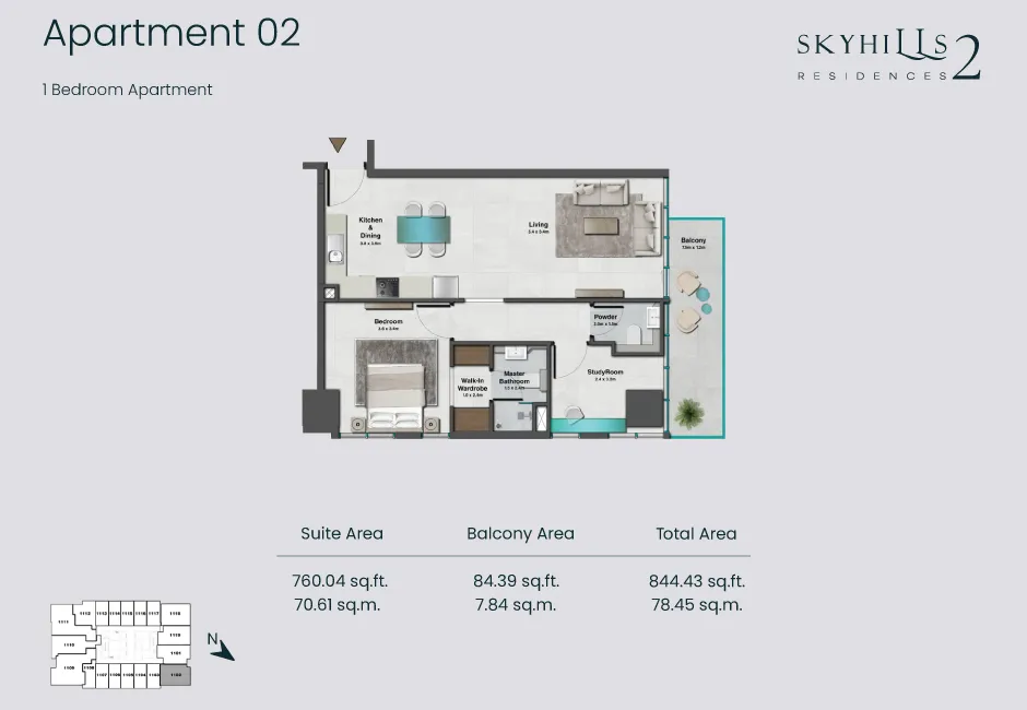5 Bed Second Floor Plan