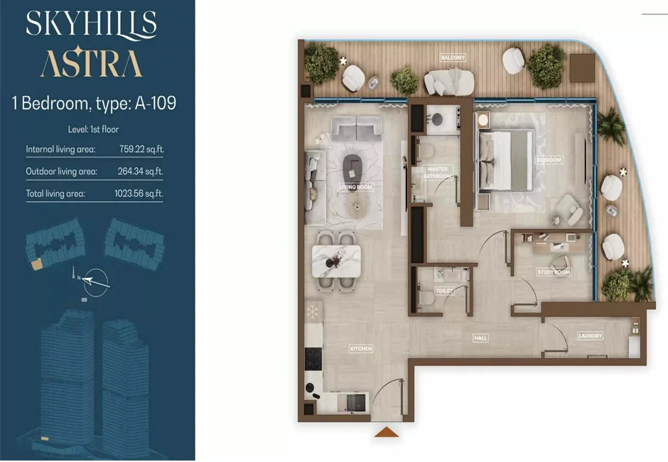 5 Bed Second Floor Plan
