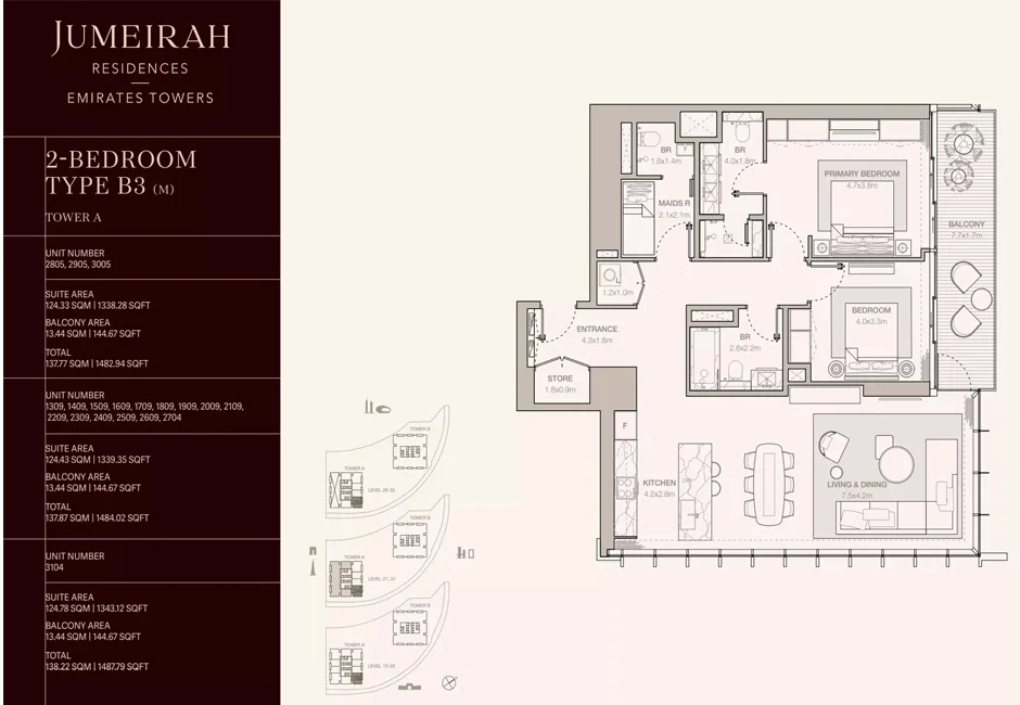 5 Bed Second Floor Plan