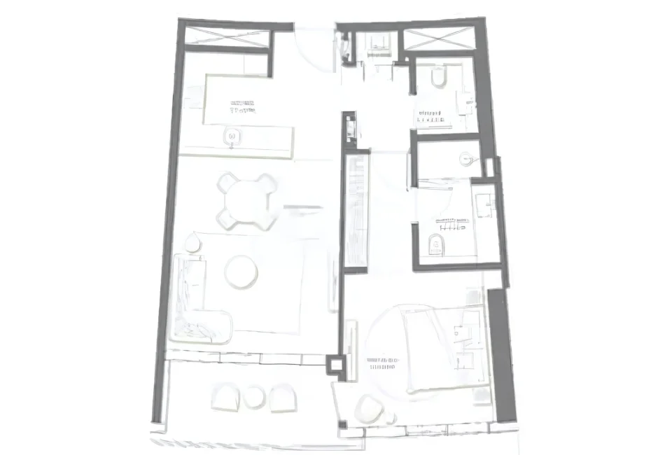 4 Bed Layout