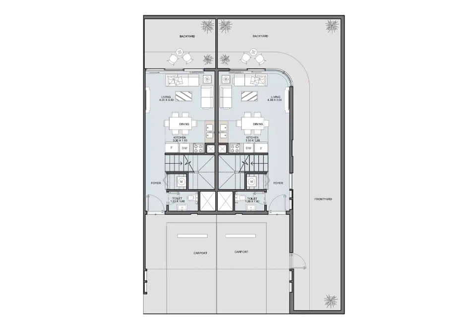 4 Bed Layout